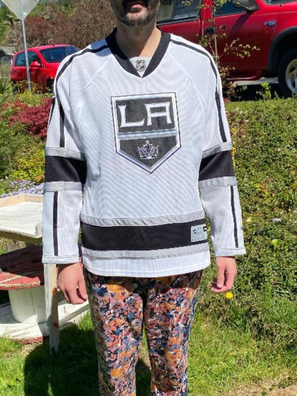Jeff Carter LA kings  reebok premier NHL hockey jersey
